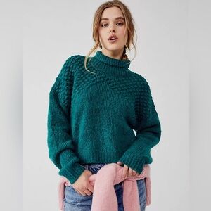 Free people Bradley Textured Pullover sweater size smalll